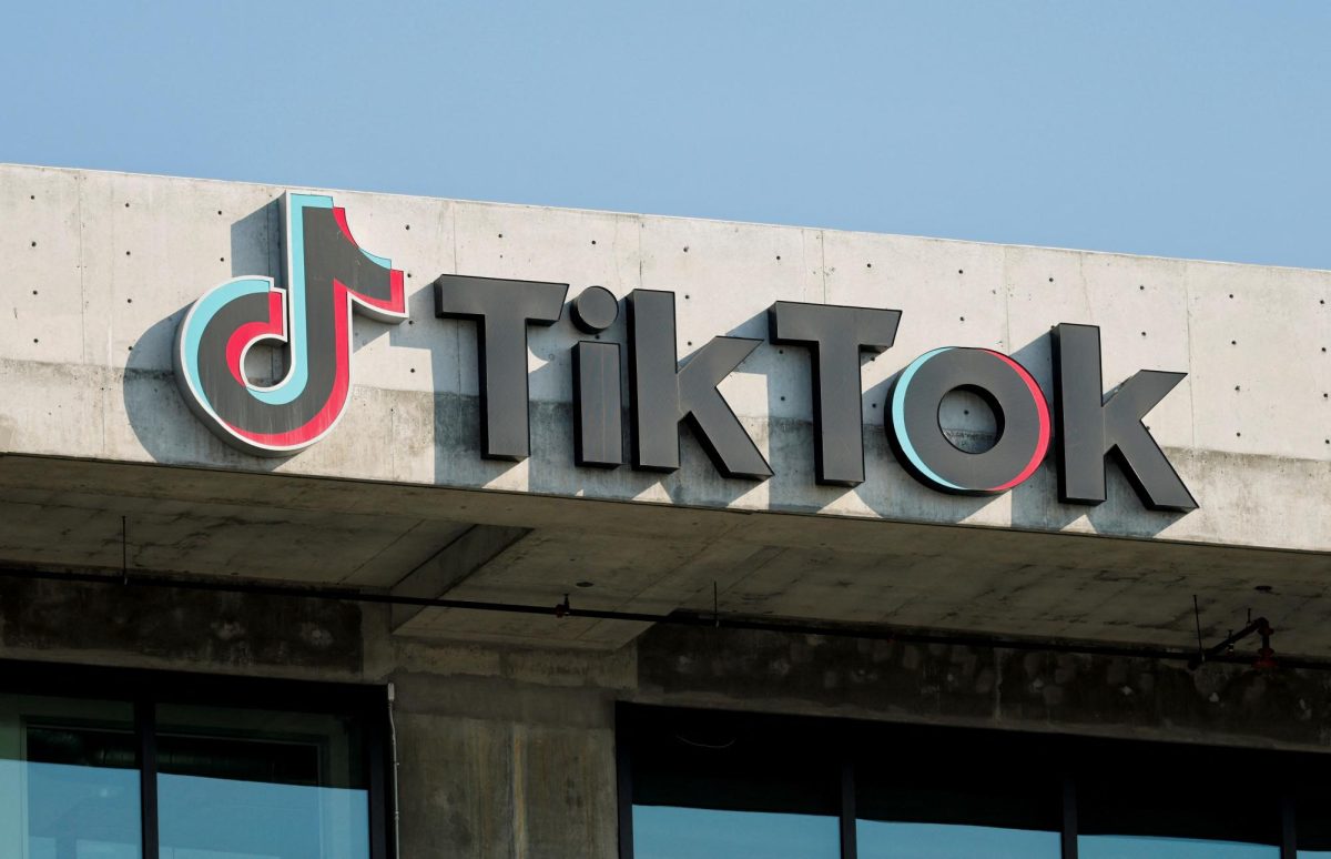 TikTok logo is pictured on the U.S. headquarters of the social media company in Culver City, California, U.S. January 18, 2025.    REUTERS/Fred Greaves