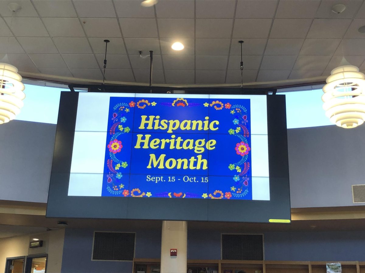 White Plains High School hosted the Hispanic Heritage Month celebration in the library.