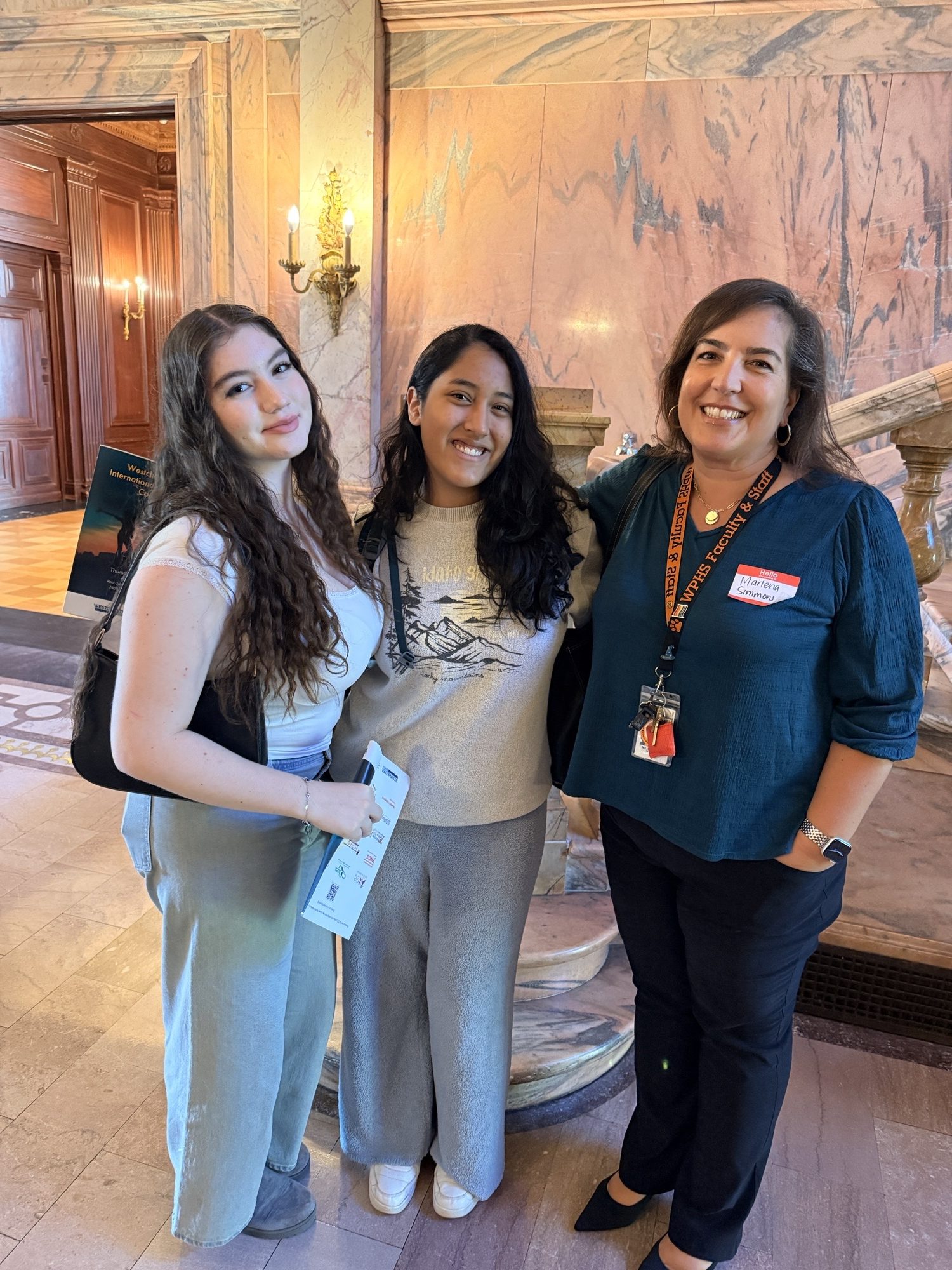 WPHS Students Attend International Day of the Girl Conference