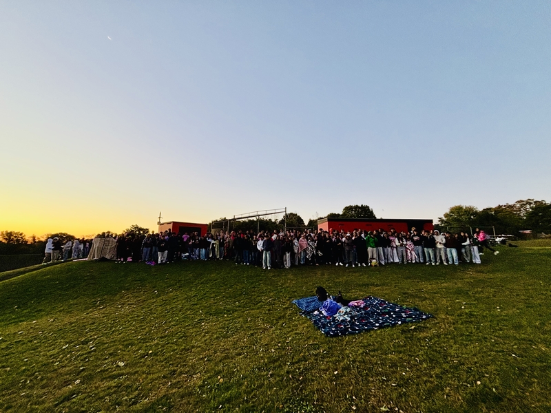 Seniors who attended Senior Sunrise.