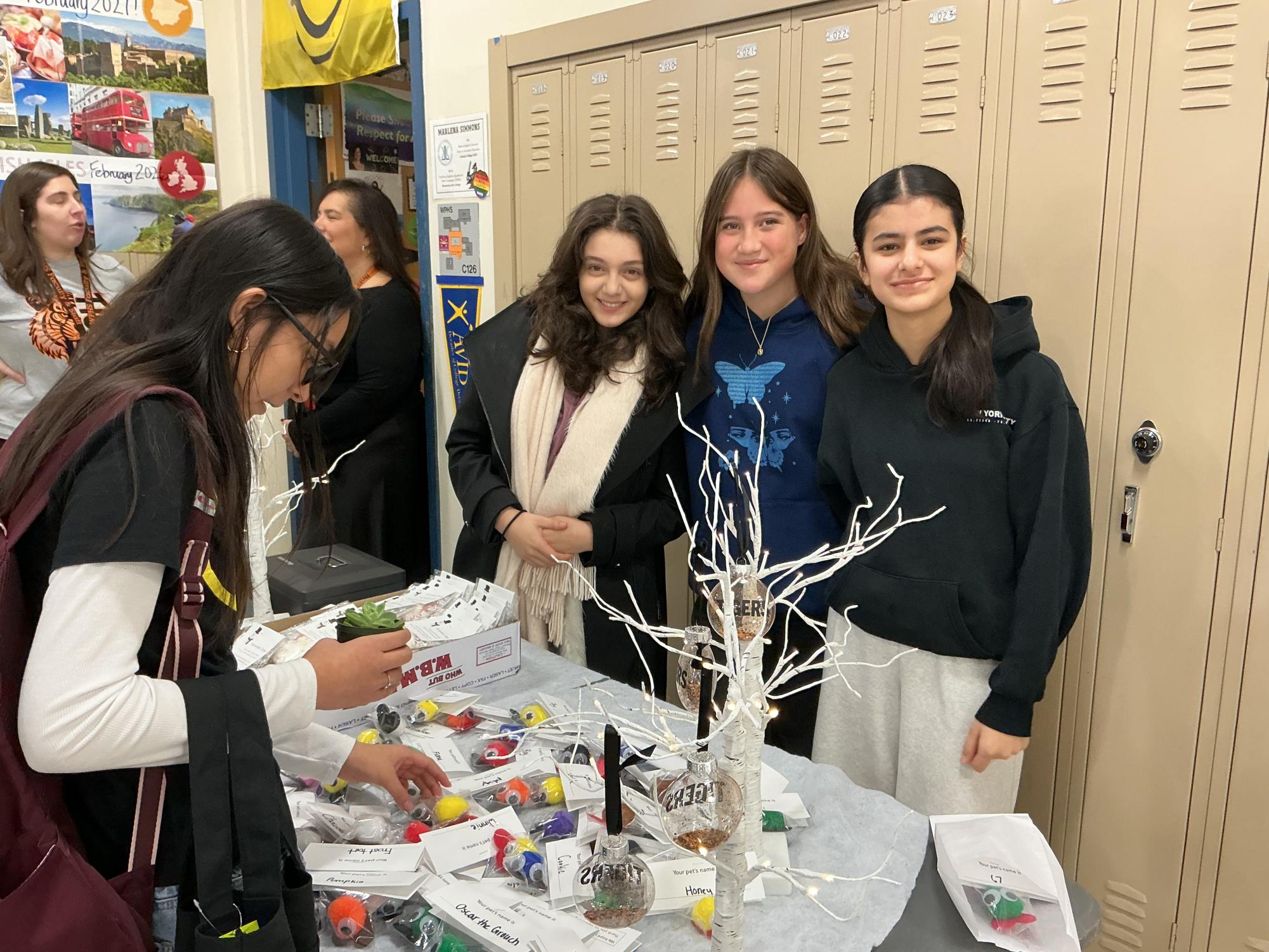 Scenes from the WPHS Holiday Bazaar