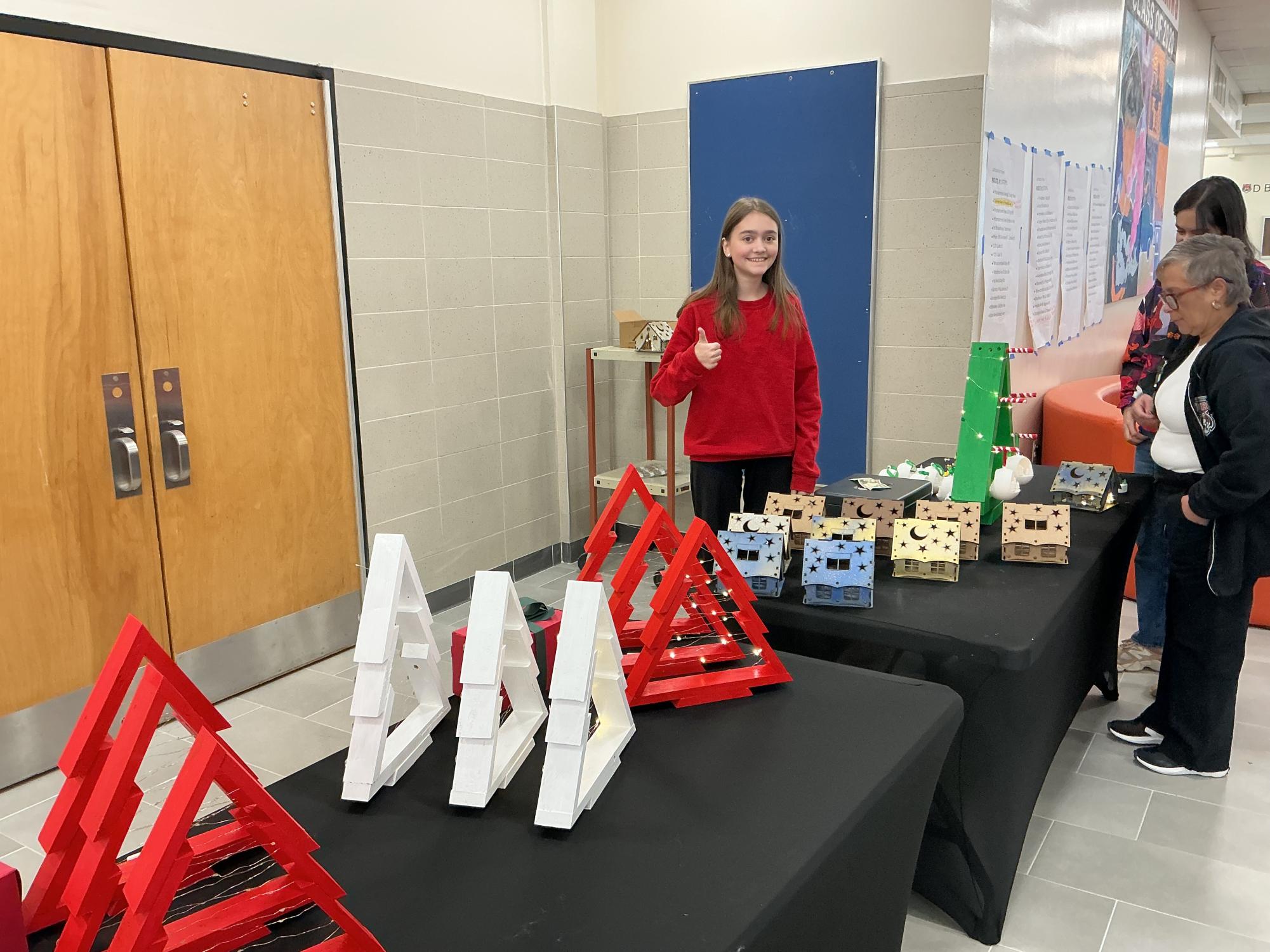Scenes from the WPHS Holiday Bazaar