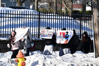 WPHS Students Walk Out to Protest ICE