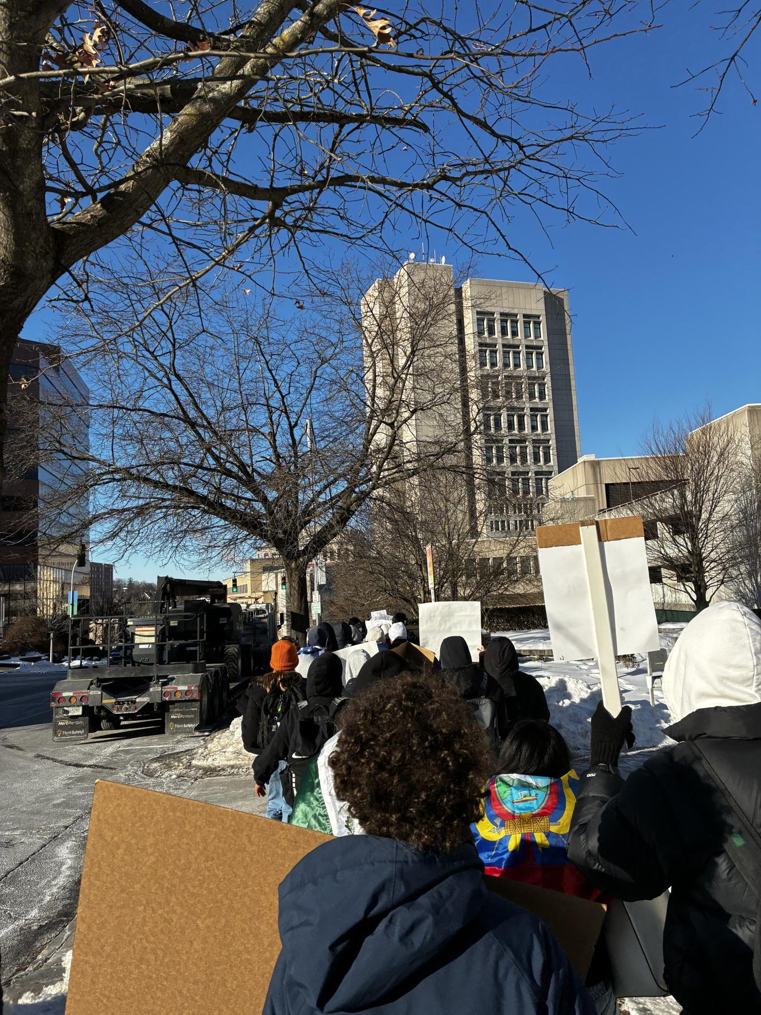 WPHS Students Walk Out to Protest ICE