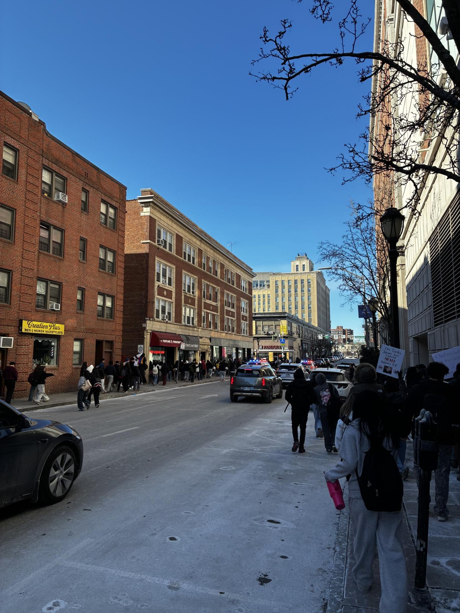 WPHS Students Walk Out to Protest ICE