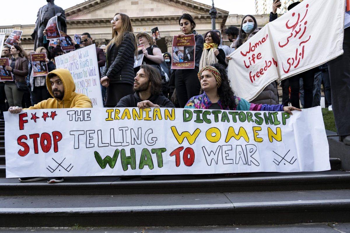 "Thousands turn out in Melbourne to stand in solidarity with protests that have broken out in Iran following the death of 22-year old Mahsa (also known as Jina or Zhina) Amini at the hands of the country’s brutal dictatorship and its ‘morality’ police." -Matt Hrkac