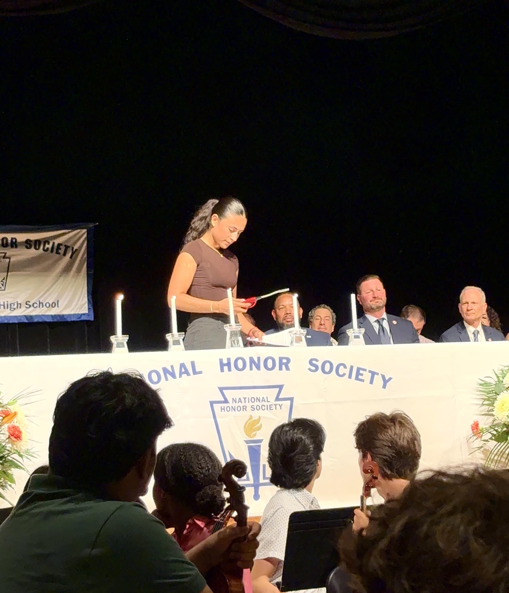 Scholars Inducted into WPHS Chapter of National Honor Society